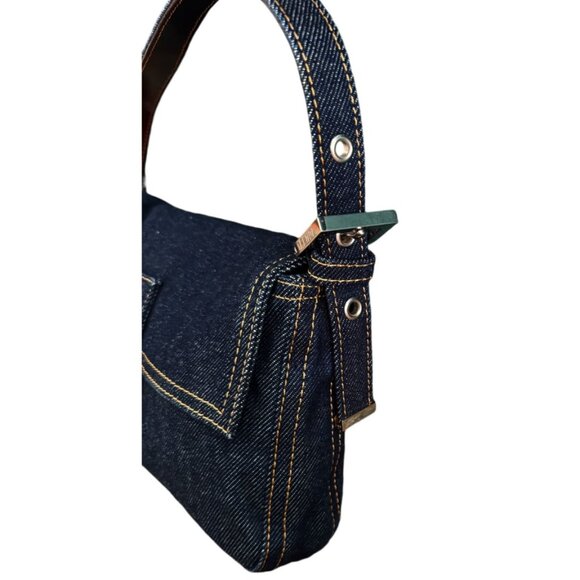 Fendi Denim Baguette - Picture 4 of 6